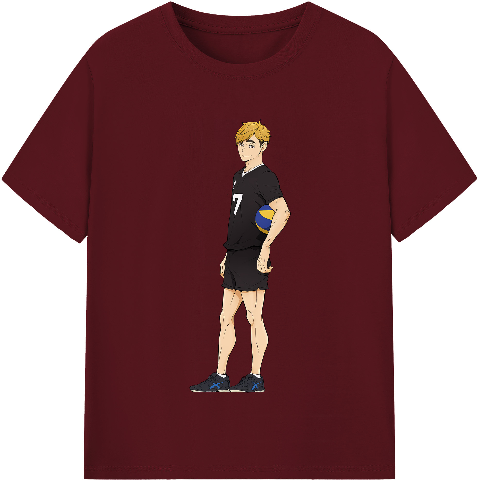 （画像用） ハイキュー!! Haikyu!! 綿100％半袖Tシャツ（フロントプリント）